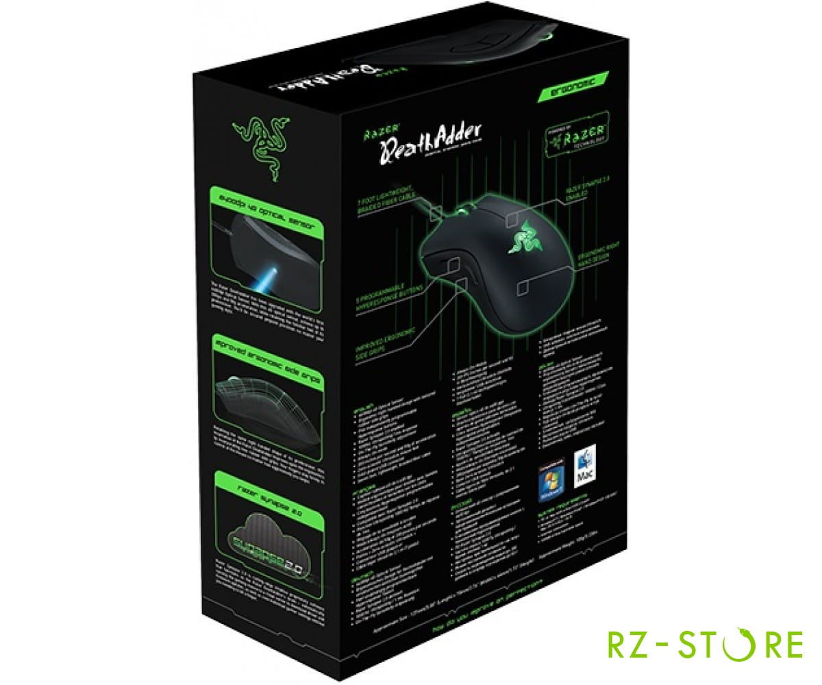 Мышь Razer DeathAdder Essential RZ01-02540100-R3M1 - Deathadder у ...