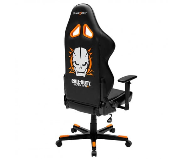 Игровое кресло DXRacer Special Edition OH/RE128/NWGO/COD (Black/White/Orange)