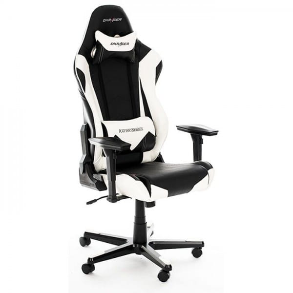 Кресло игровое dxracer oh re0 nr черный