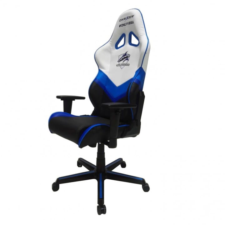 Игровое кресло DXRacer Special Edition OH/RZ32/WNB (Black/White/Blue)
