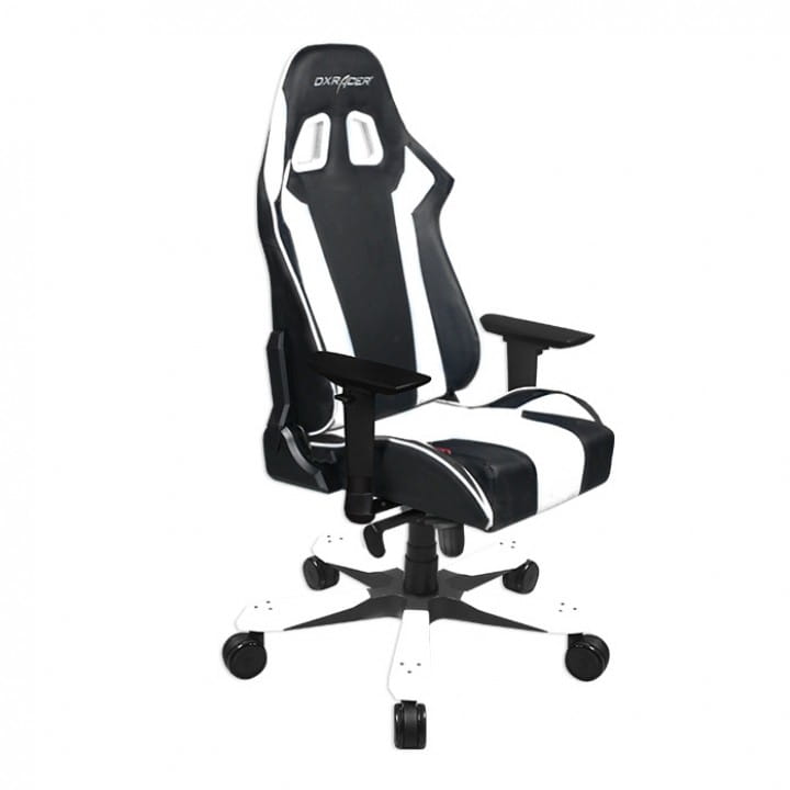 Игровое кресло DXRacer King OH/KS06/NW (Black/White)
