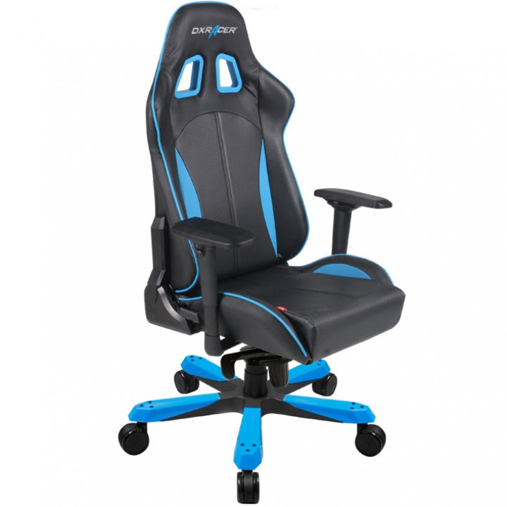 Игровое кресло DXRacer King OH/KS57/NB (Black/Blue)