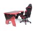 Геймерский стол Generic Comfort Gamer2/VS/NR (Black/Red)
