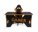 Геймерский стол Generic Comfort Gamer2/NO (Black/Orange)